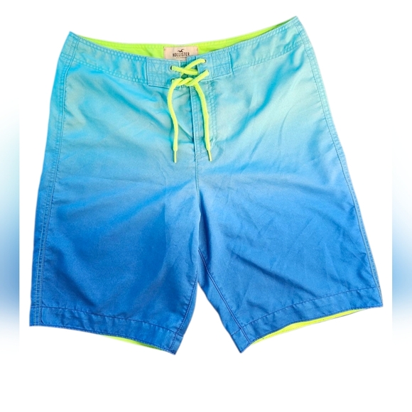Hollister Co. San Elijo Ombré Swim Shorts - Sz XL - Picture 9 of 10